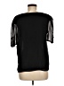 Calvin Klein 100% Polyester Black Short Sleeve Blouse Size M - photo 2