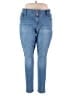 YMI Solid Blue Jeans Size 20 - photo 1