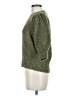 LA MAILLE SEZANE Paris Tweed Green Pullover Sweater Size M - photo 5