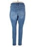 YMI Solid Blue Jeans Size 20 - photo 2