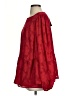 Belle Isle by Torrid 100% Polyester Red Long Sleeve Blouse Size 00 - photo 5