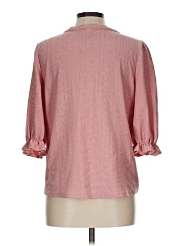 NY Collection 3/4 Sleeve Blouse (view 2)