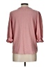 NY Collection Pink 3/4 Sleeve Blouse Size L - photo 2