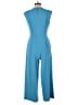 Calvin Klein Solid Blue Jumpsuit Size 6 - photo 2