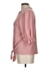 NY Collection Pink 3/4 Sleeve Blouse Size L - photo 5