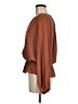 Eclair Brown Long Sleeve Blouse Size M - photo 5