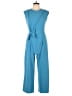 Calvin Klein Solid Blue Jumpsuit Size 6 - photo 1