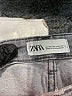 Zara Chevron-herringbone Gray Jeans Size 4 - photo 7