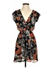 Emmelee 100% Polyester Paisley Black Cocktail Dress Size S - photo 1
