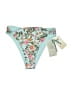 Maaji Floral Teal Swimsuit Bottoms Size M - photo 1