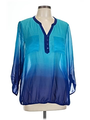 Liz Claiborne 3/4 Sleeve Blouse (view 1)