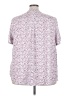 Torrid Print Pink Short Sleeve Blouse Size 4X Plus (4) - photo 2