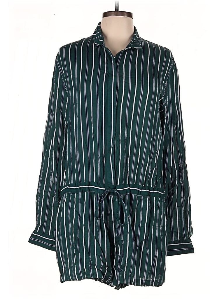 Pre-owned Silence And Noise Romper In Green