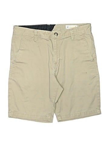 Volcom Khaki Shorts (view 1)