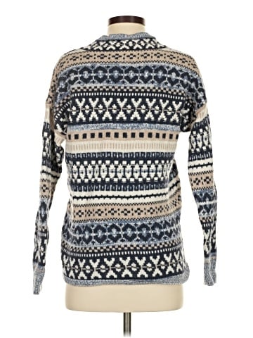 Madewell Forrest Fair Isle V-Neck Sweater (view 2)