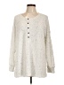 Old Navy Ivory Long Sleeve Blouse Size L - photo 1