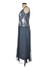 Alex Evenings Blue Cocktail Dress Size 10 - photo 5