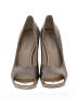 Lavender Label by Vera Wang Metallic Metallic Silver Heels Size 9 - photo 2