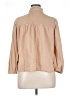 J.Crew 100% Cotton Tan 3/4 Sleeve Blouse Size XL - photo 2