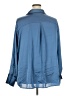 Torrid 100% Polyester Blue 3/4 Sleeve Blouse Size 4X Plus (4) - photo 2