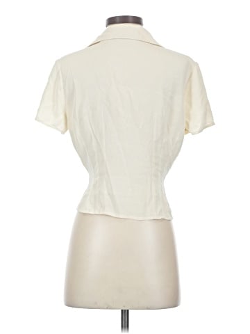 Banana Republic Short Sleeve Silk Top (view 2)