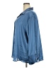 Torrid 100% Polyester Blue 3/4 Sleeve Blouse Size 4X Plus (4) - photo 5