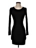 Lulus Solid Black Casual Dress Size S - photo 1