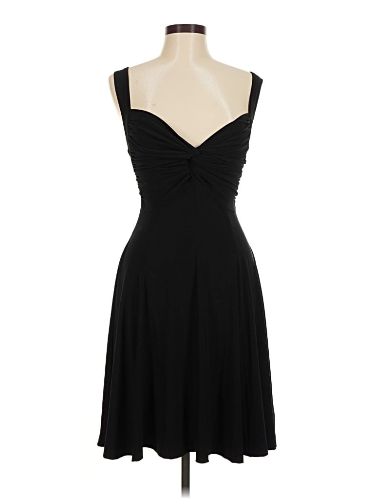 Pre-owned Norma Kamali Cocktail Dress In Black
