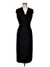 Three Dots Solid Black Cocktail Dress Size M - photo 1