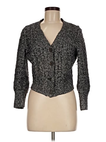Madewell Cable V-Neck Cardigan (view 1)