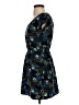 Candie's 100% Polyester Paisley Blue Casual Dress Size XS - photo 5