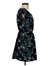 Candie's 100% Polyester Paisley Blue Casual Dress Size XS - photo 4