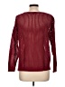 Jeanne Pierre 100% Cotton Burgundy Pullover Sweater Size L - photo 2