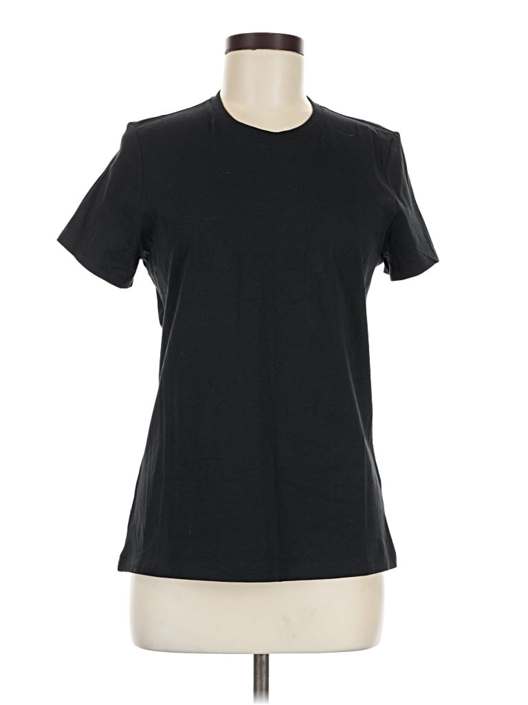 Pre-owned Everlane Short Sleeve T-shirt In Black
