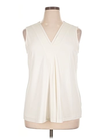 Dana Buchman Sleeveless Blouse (view 1)