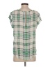Joie 100% Silk Green Blouse Size S - photo 2