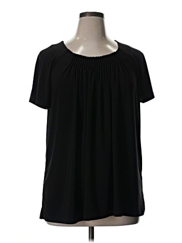 Daisy Fuentes Short Sleeve Blouse (view 1)