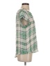 Joie 100% Silk Green Blouse Size S - photo 4