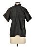 Madewell Black Short Sleeve Button-Down Shirt Size XS - photo 1