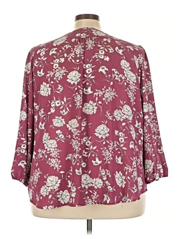 Monday Fun 3/4 Sleeve Blouse (view 2)