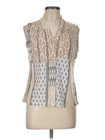 Calvin Klein Sleeveless Blouse (view 1)
