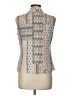 Calvin Klein Print Ivory Sleeveless Blouse Size L (petite) - photo 2