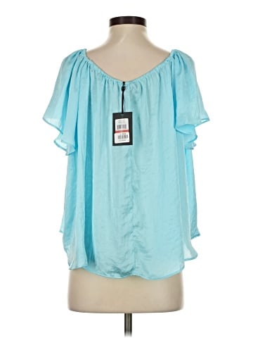 DKNY Short Sleeve Blouse (view 2)
