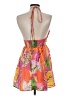Unbranded Tropical Orange Pink Cocktail Dress Size XS - photo 2
