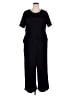 Lane Bryant Solid Black Jumpsuit Size 22 - 24 Plus - photo 1