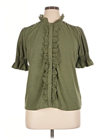 Notations Short Sleeve Blouse (view 1)