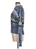 Ann Taylor LOFT Chevron-herringbone Blue Pullover Sweater Size M - photo 5