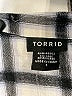 Torrid Silver 3/4 Sleeve Blouse Size 1X Plus (1) - photo 7