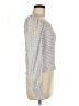 Ann Taylor 100% Polyester Silver Long Sleeve Blouse Size M - photo 4