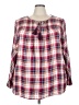 Ruby Rd. 100% Rayon Pink 3/4 Sleeve Blouse Size 3X - photo 1